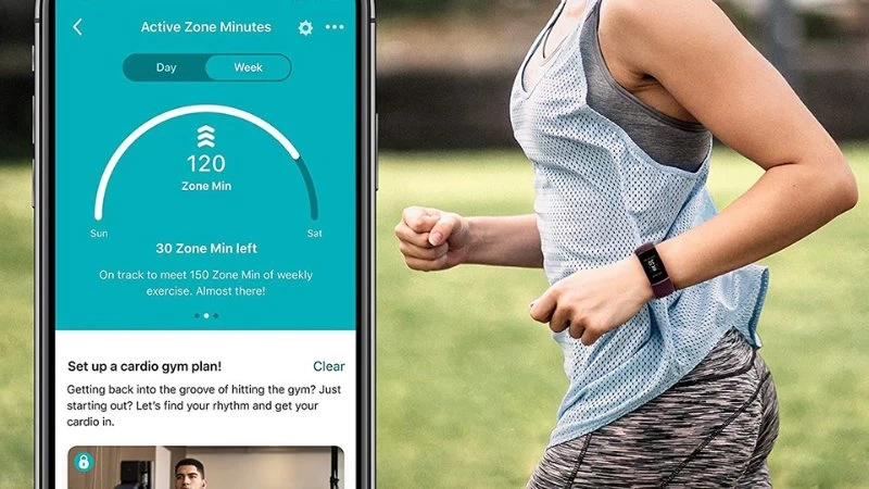 Đồng hồ Fitbit có tính năng kết nối tiện lợi với điện thoại thông minh Đồng hồ Fitbit có tính năng kết nối tiện lợi với điện thoại thông minh