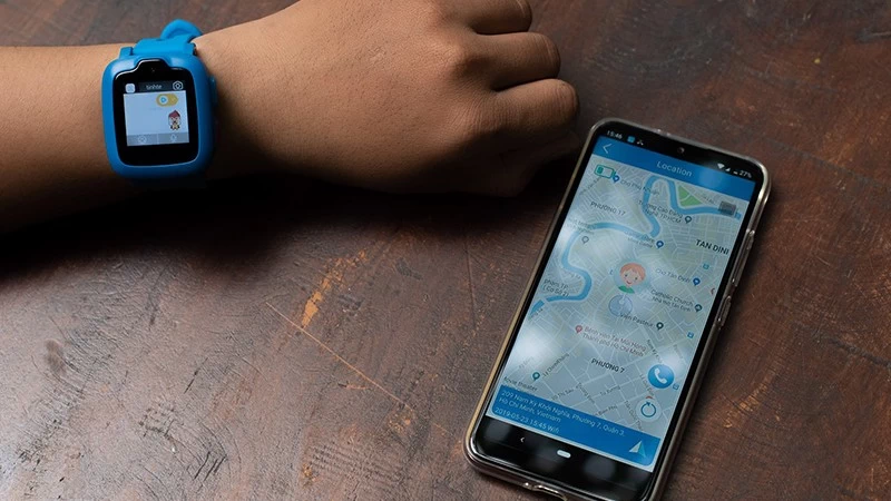 Khả năng định vị chuẩn xác trên đồng hồ trẻ em Khả năng định vị chuẩn xác trên đồng hồ trẻ em