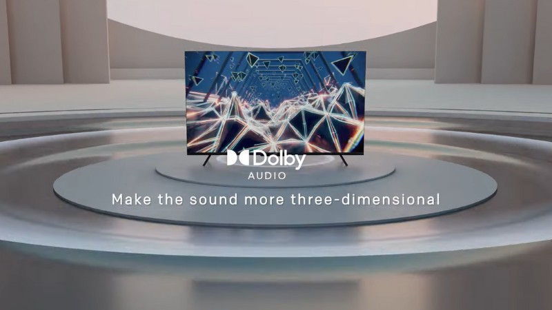 Âm thanh vòm sống động như rạp phim.