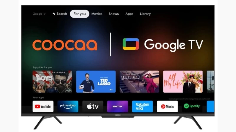 Smart Google Tivi 4K Coocaa 70 Inch 70Y72-10. Hệ điều hành Google TV.