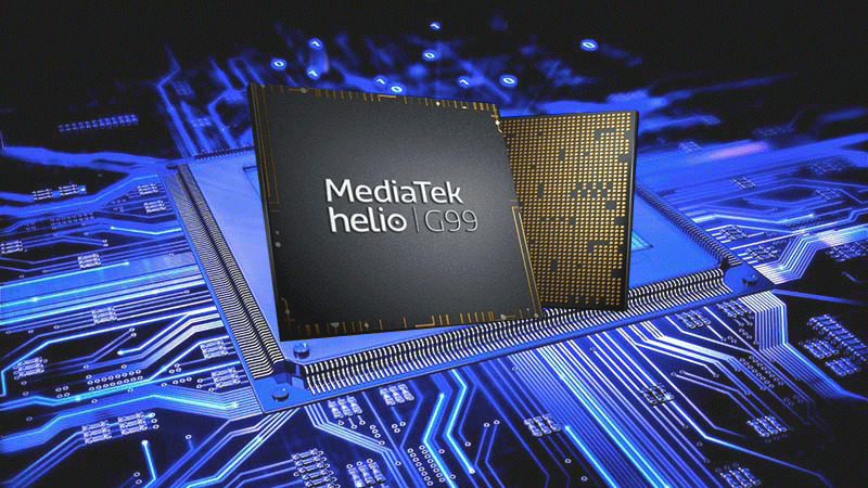Trang bị con chip MediaTek Helio G99.