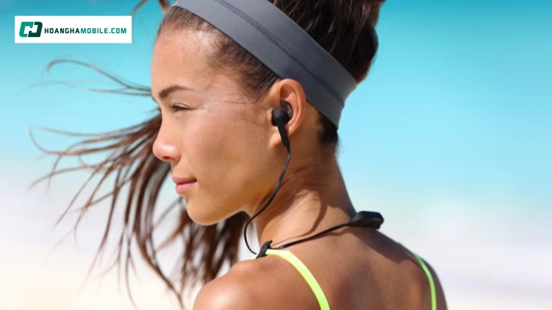 Tai nghe Bluetooth thể thao phù hợp với người thường xuyên chạy bộ, tập gym, đạp xe hoặc vận động ngoài trời Tai nghe Bluetooth thể thao phù hợp với người thường xuyên chạy bộ, tập gym, đạp xe hoặc vận động ngoài trời