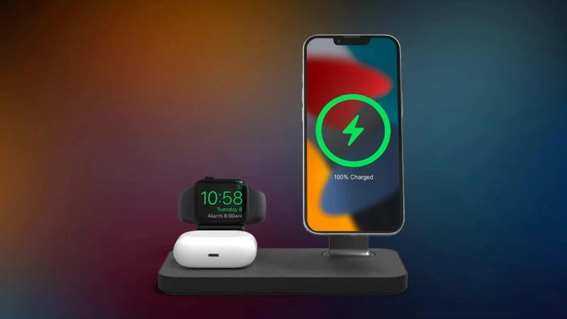 Đế sạc Mophie Snap+ 3 in 1 Stand. Đế sạc Mophie Snap+ 3 in 1 Stand.