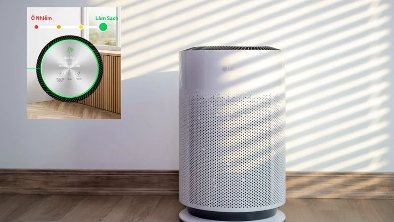 Lọc khí theo luồng 360 độ để bạn luôn thoải mái. Lọc khí theo luồng 360 độ để bạn luôn thoải mái.