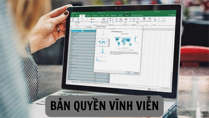 Bộ office bản quyền vĩnh viễn.