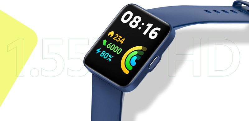 Redmi watch mới màn hình 1.55 inch.