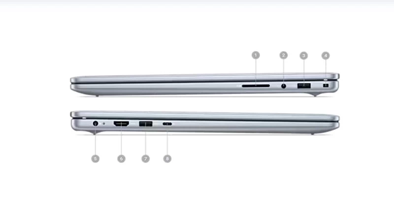 Laptop đầy đủ cổng kết nối tiêu chuẩn. Laptop đầy đủ cổng kết nối tiêu chuẩn.