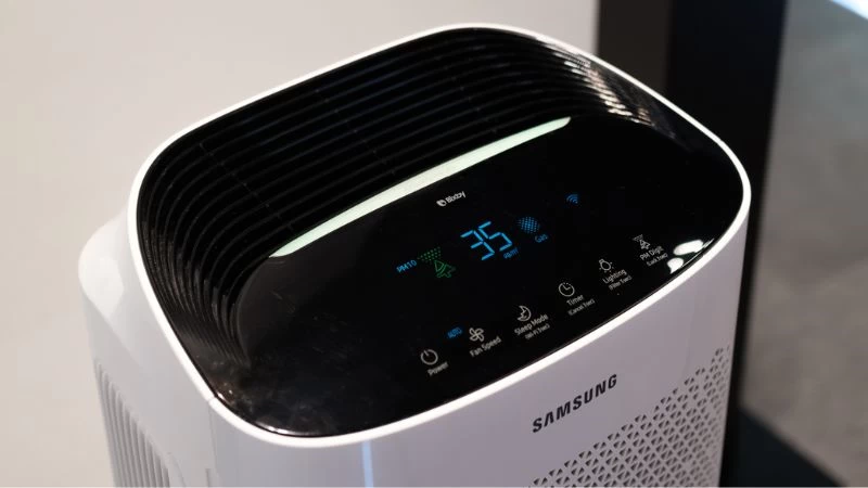Samsung cũng phát triển nhiều sản phẩm ở mảng gia dụng thông minh Samsung cũng phát triển nhiều sản phẩm ở mảng gia dụng thông minh