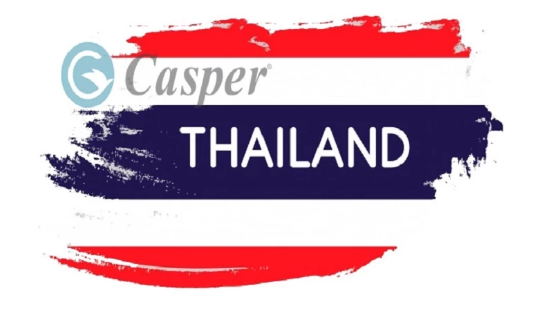 Casper là một thương hiệu được thành lập vào năm 2016, có trụ sở chính đặt tại thủ đô Bangkok, Thái Lan Casper là một thương hiệu được thành lập vào năm 2016, có trụ sở chính đặt tại thủ đô Bangkok, Thái Lan