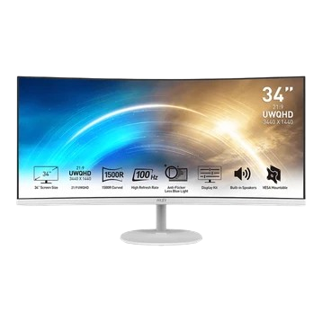 Màn hình MSI PRO MP341CQW - Chính hãng