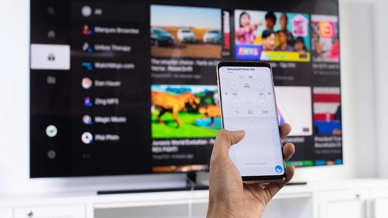 TV Samsung được tích hợp hệ sinh thái Smart Things của Samsung với nhiều tiện ích ấn tượng TV Samsung được tích hợp hệ sinh thái Smart Things của Samsung với nhiều tiện ích ấn tượng