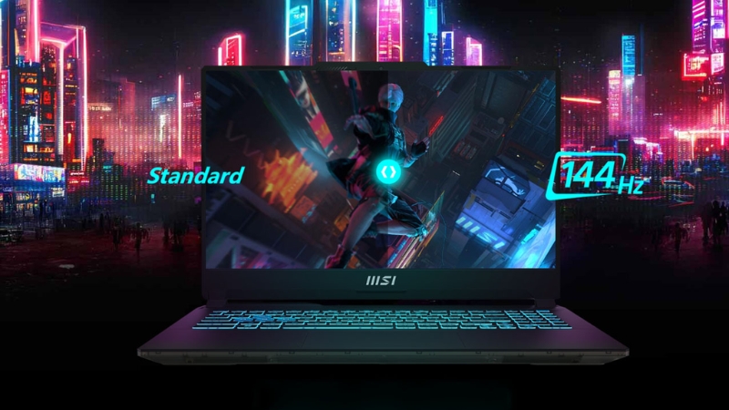 Giải trí cực đã với màn hình 15.6 inch.