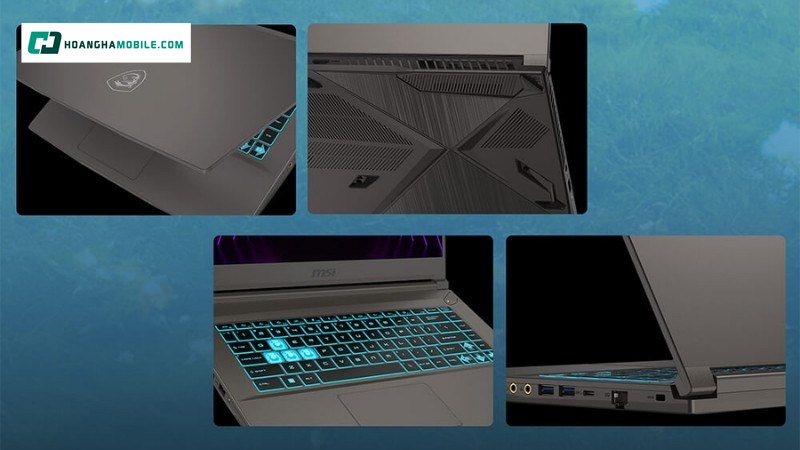 Một trong những điểm ấn tượng nhất trên chiếc laptop MSI Thin 15 B13UC-3247VN là thiết kế mỏng nhẹ và tinh tế Một trong những điểm ấn tượng nhất trên chiếc laptop MSI Thin 15 B13UC-3247VN là thiết kế mỏng nhẹ và tinh tế