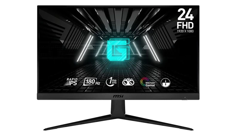 Màn hình MSI có gam màu phủ rộng hơn. Màn hình MSI có gam màu phủ rộng hơn.