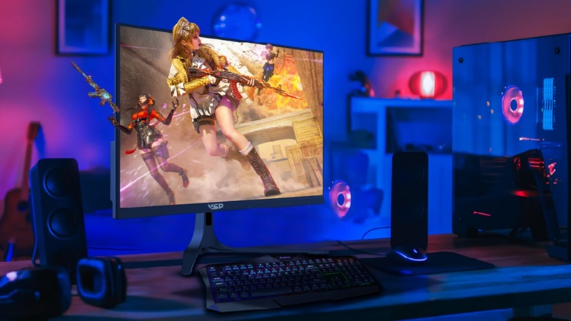 Tấm nền Fast IPS với độ phủ màu vượt trội.
