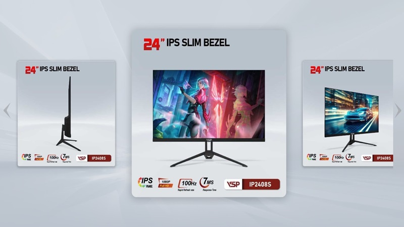 Màn hình VPS thiết kế tối giản.