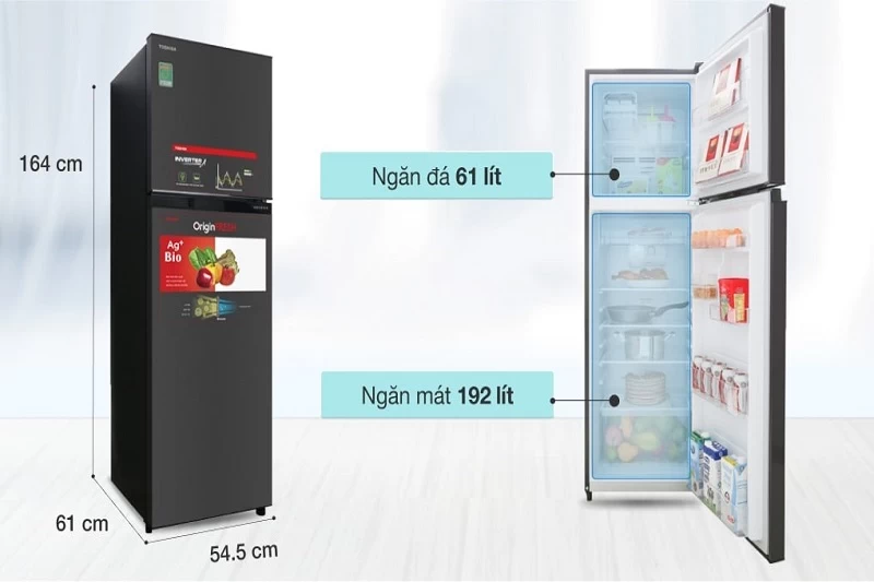 Tủ lạnh Toshiba Inverter. Tủ lạnh Toshiba Inverter.