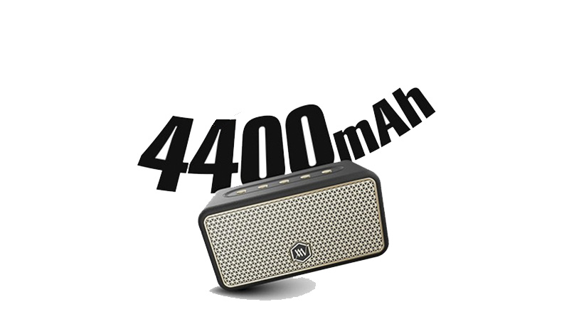 Tích hợp pin 4400mAh.