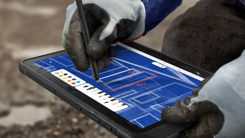 Máy tính bảng Samsung Galaxy Tab Active cho người dùng chuyên nghiệp Máy tính bảng Samsung Galaxy Tab Active cho người dùng chuyên nghiệp