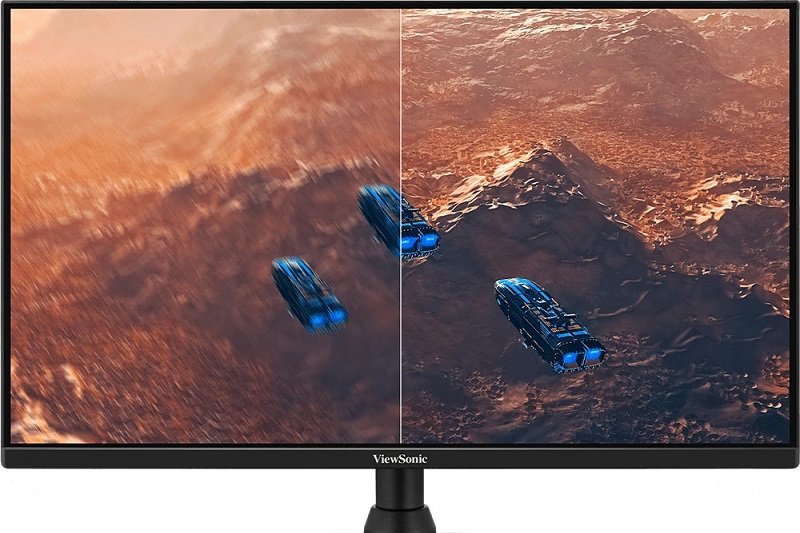 Chuyển động mượt mà với tần số quét 180Hz.