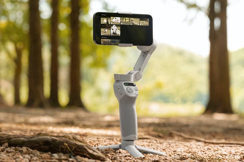 Chiếc gimbal phiên bản rút gọn. Chiếc gimbal phiên bản rút gọn.