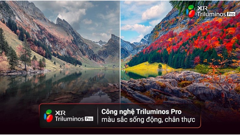 Công nghệ Triluminos Pro.