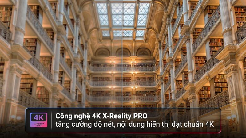 Công nghệ 4K X-Reality PRO.