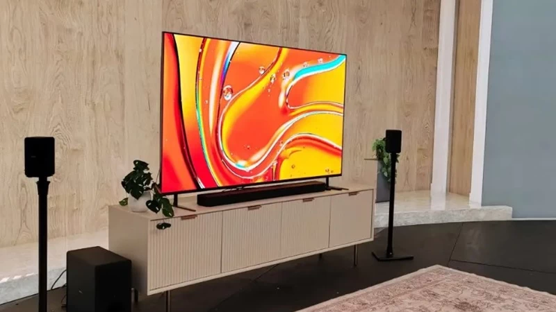 Model 85 inch, đây là mẫu Mini LED. Model 85 inch, đây là mẫu Mini LED.