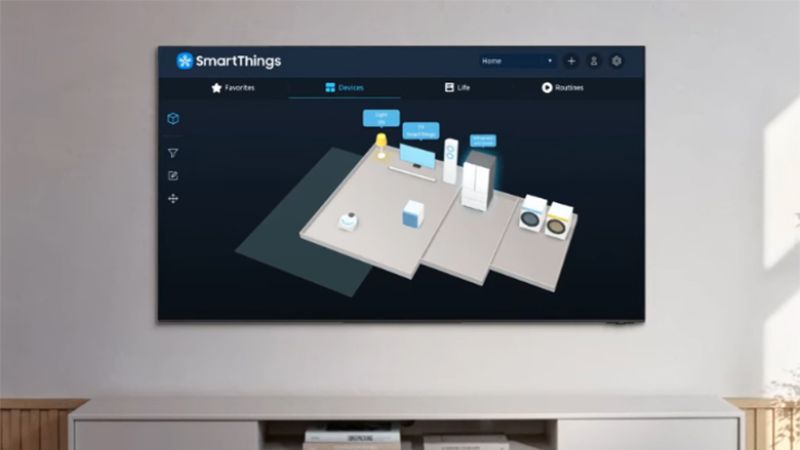 Hệ điều hành Tizen cho samsung smart tv.