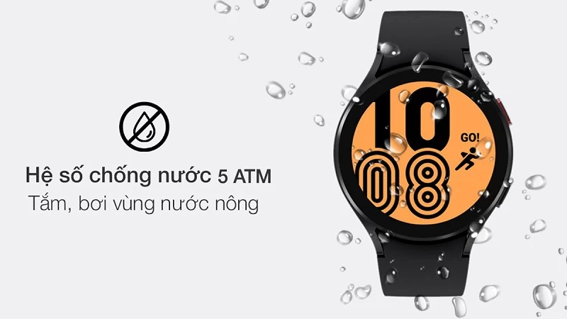 Samsung Watch được trang bị khả năng chống nước vượt trội Samsung Watch được trang bị khả năng chống nước vượt trội