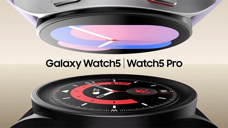 Dòng đồng hồ Samsung Watch 5 bao gồm hai phiên bản là Galaxy Watch 5 và Galaxy Watch 5 Pro Dòng đồng hồ Samsung Watch 5 bao gồm hai phiên bản là Galaxy Watch 5 và Galaxy Watch 5 Pro
