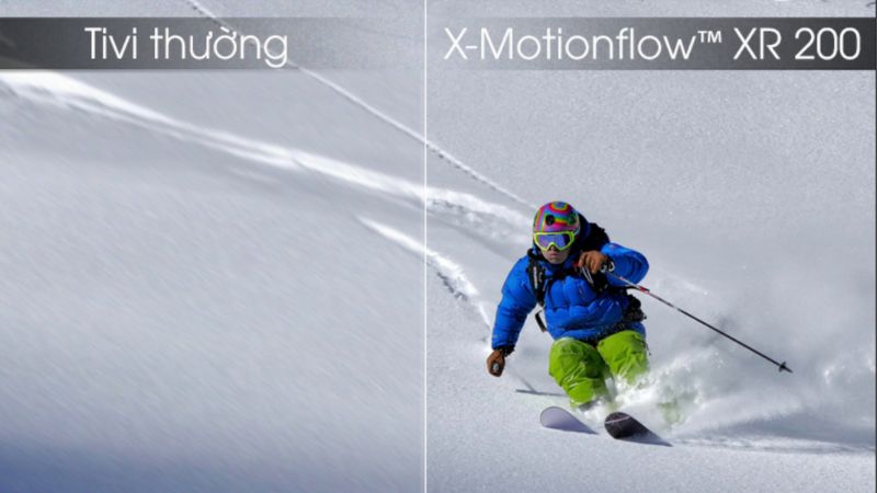 Công nghệ Motionflow XR 200.