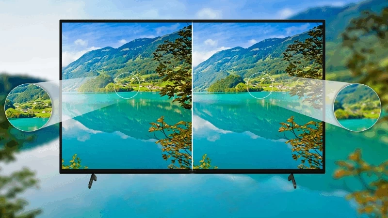 Bộ xử lý X1 4K HDR. Bộ xử lý X1 4K HDR.