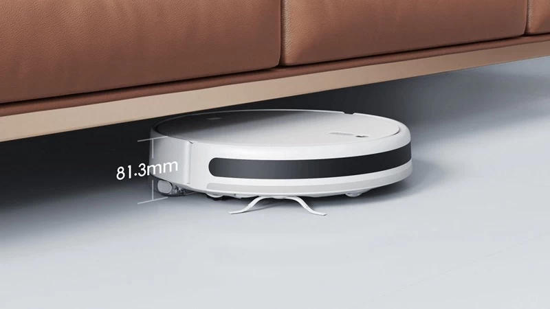Robot hút bụi Xiaomi sở hữu kích thước thân máy nhỏ gọn giúp việc di chuyển trở nên dễ dàng và linh động hơn Robot hút bụi Xiaomi sở hữu kích thước thân máy nhỏ gọn giúp việc di chuyển trở nên dễ dàng và linh động hơn