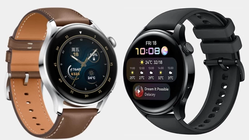 Sự khác biệt về thiết kế giữa Huawei Watch GT 3 và Watch 3 Sự khác biệt về thiết kế giữa Huawei Watch GT 3 và Watch 3