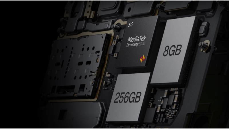 Chipset Dimensity 6020.