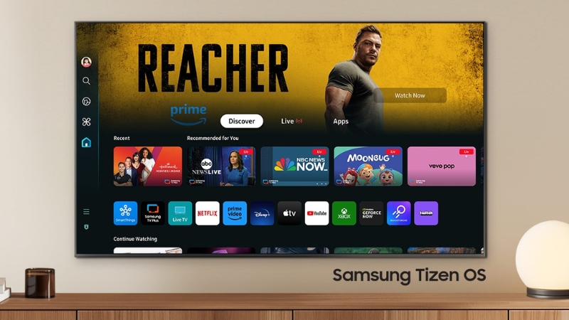 Hoạt động dựa trên hệ điều hành Tizen OS.