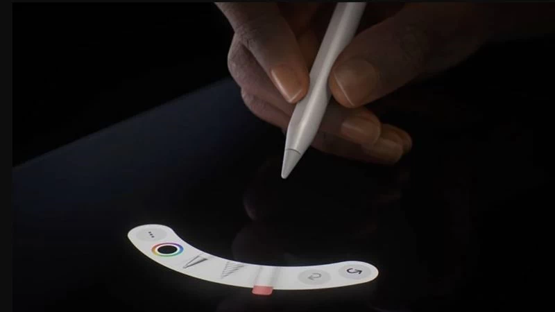 Một ưu điểm khác của Apple Pencil Pro là khả năng phản hồi các cảm ứng rất nhạy Một ưu điểm khác của Apple Pencil Pro là khả năng phản hồi các cảm ứng rất nhạy