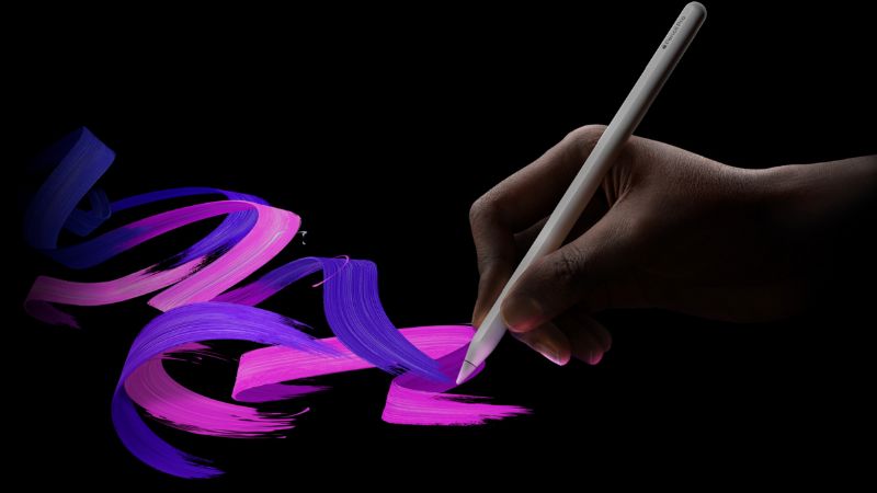 Apple Pencil Pro kết nối dễ dàng với sạc từ tính