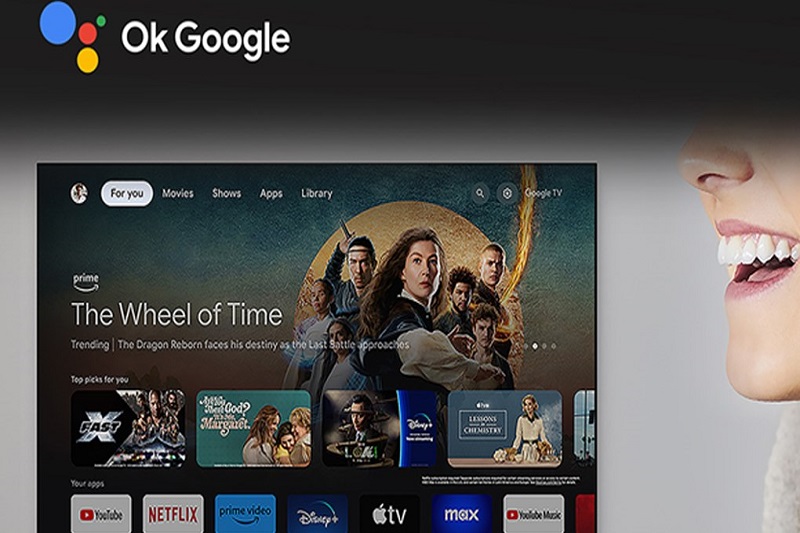 Sony Google TV Mini LED K-65XR70 được trang bị hệ điều hành Google TV