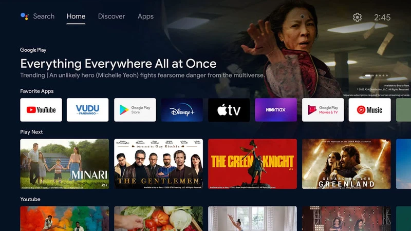 Smart Tivi TCL Full HD 43 inch 43S5400A sở hữu hệ điều hành trực quan, dễ sử dụng cùng kho nội dung khổng lồ Smart Tivi TCL Full HD 43 inch 43S5400A sở hữu hệ điều hành trực quan, dễ sử dụng cùng kho nội dung khổng lồ