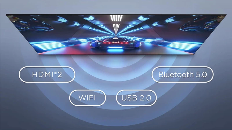 Smart Tivi TCL Full HD 43 inch 43S5400A được trang bị đa dạng các cổng kết nối Smart Tivi TCL Full HD 43 inch 43S5400A được trang bị đa dạng các cổng kết nối