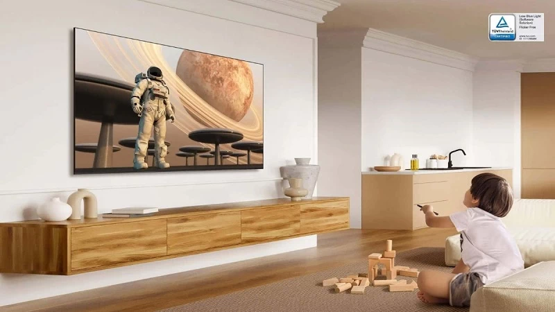 Công nghệ bảo vệ sức khỏe đôi mắt với ánh sáng xanh thấp trên TCL Google Tivi Mini QLED 65C845 Công nghệ bảo vệ sức khỏe đôi mắt với ánh sáng xanh thấp trên TCL Google Tivi Mini QLED 65C845