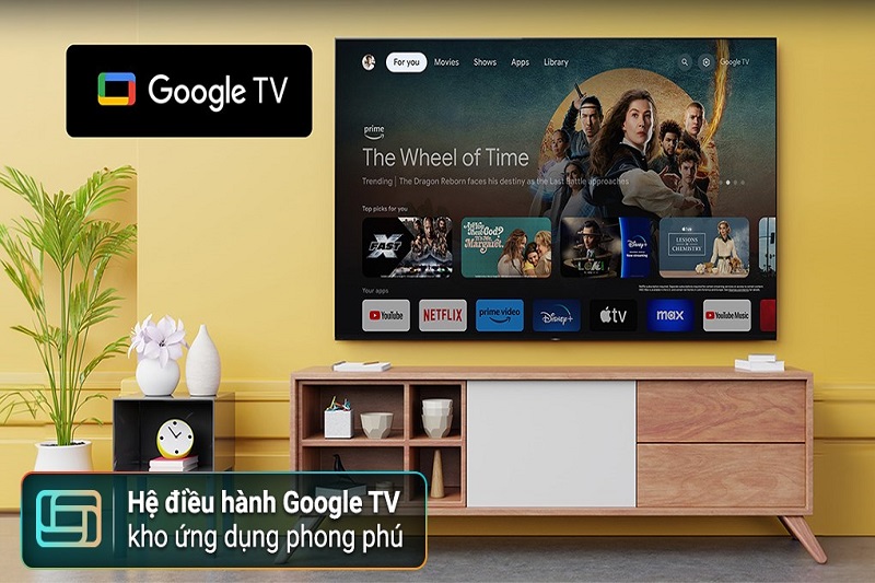 Hệ điều hành Google TV.