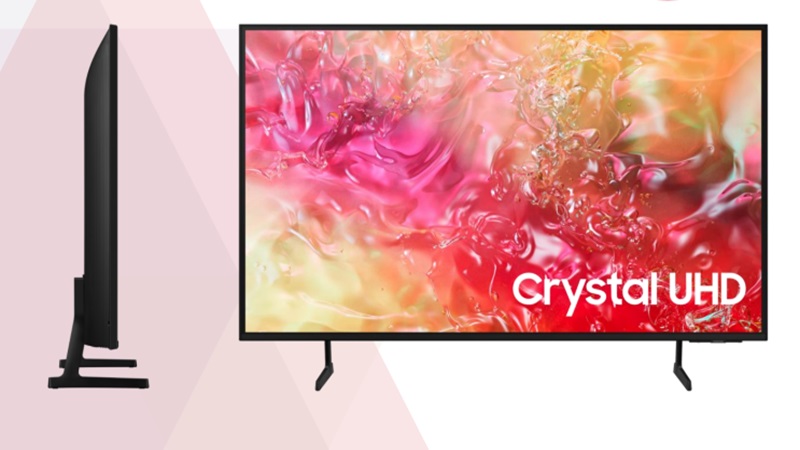 Samsung Smart Tivi UA43DU7000 sở hữu thiết kế tràn viền tinh tế