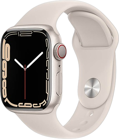 Apple Watch Series 7 GPS + Cellular, 41mm Silver Stainless Steel Case with Silver Milanese Loop, MKHX3VN/A-TBH-28 Trần Phú