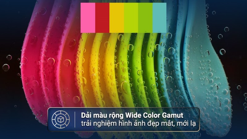 Công nghệ WCG trên TCL Google Tivi 55P755 Pro