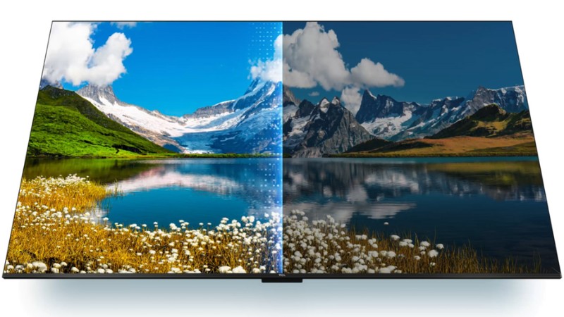 TCL Google Tivi 55P755 Pro nổi bật với màn hình 55 inch và độ phân giải 4K (Ultra HD)