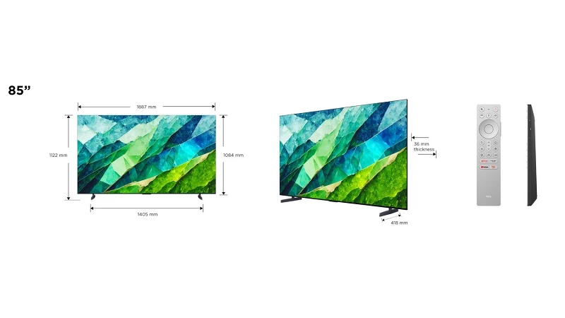 Thiết kế hiện đại với màn hình siêu khủng. Thiết kế hiện đại với màn hình siêu khủng.