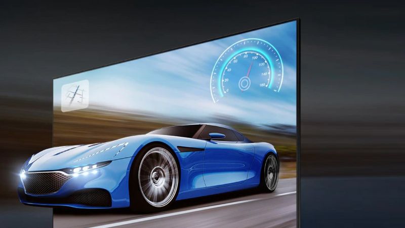 Màn hình 65 inch độ phân giải 8K UHD.
